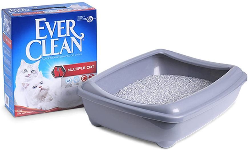 Ever Clean MULTIPLE CAT наповнювач, що комкується, для котячого туалету, 10л